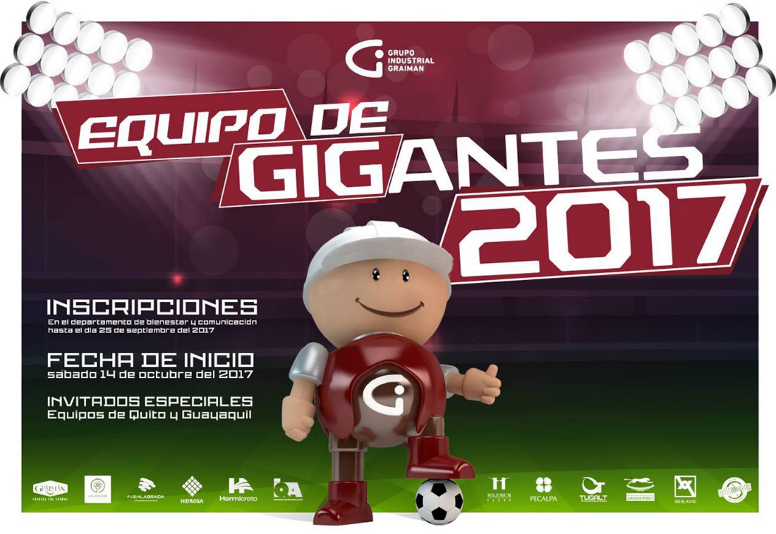 Futbol 7  Equipo De Gigantes 2017